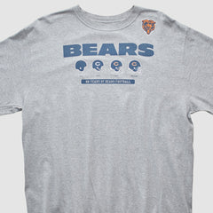 Fanatics Chicago Bears Reebok 2000s Long Sleeve T-shirt Heather Gray Vintage