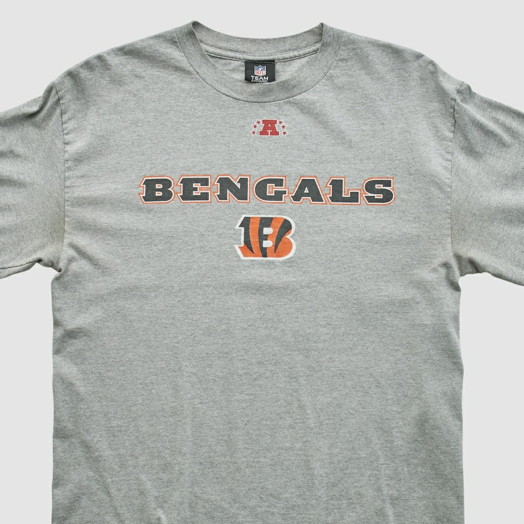 Fanatics Cincinnati Bengals NFL 2010s Long Sleeve T-shirt Heather Gray Vintage