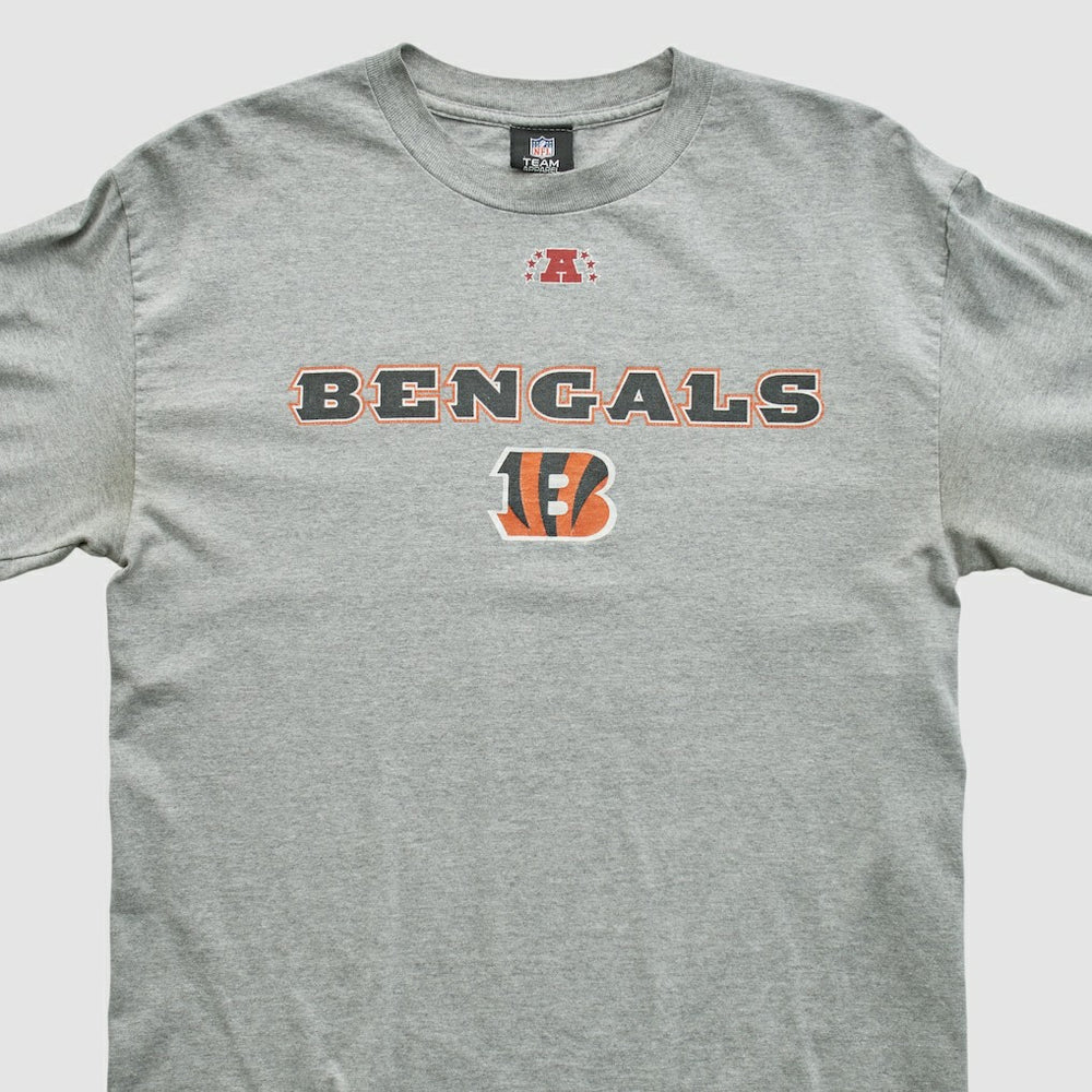 Fanatics Cincinnati Bengals NFL 2010s Long Sleeve T-shirt Heather Gray Vintage