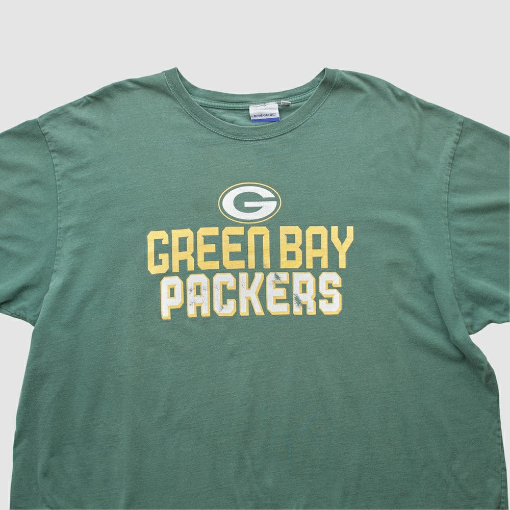 Fanatics Green Bay Packers Reebok 2000s T-shirt Green Vintage