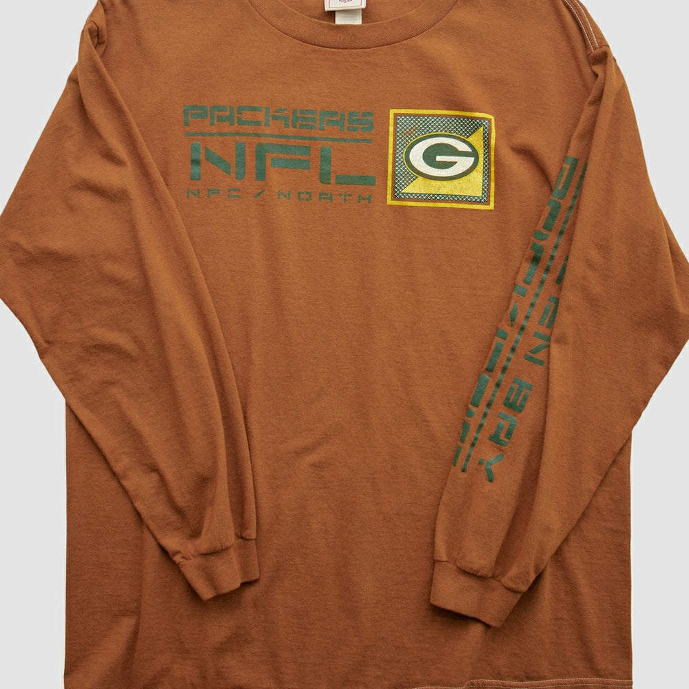 Fanatics Green Bay Packers NFL 2000s Long Sleeve T-shirt Clay Vintage