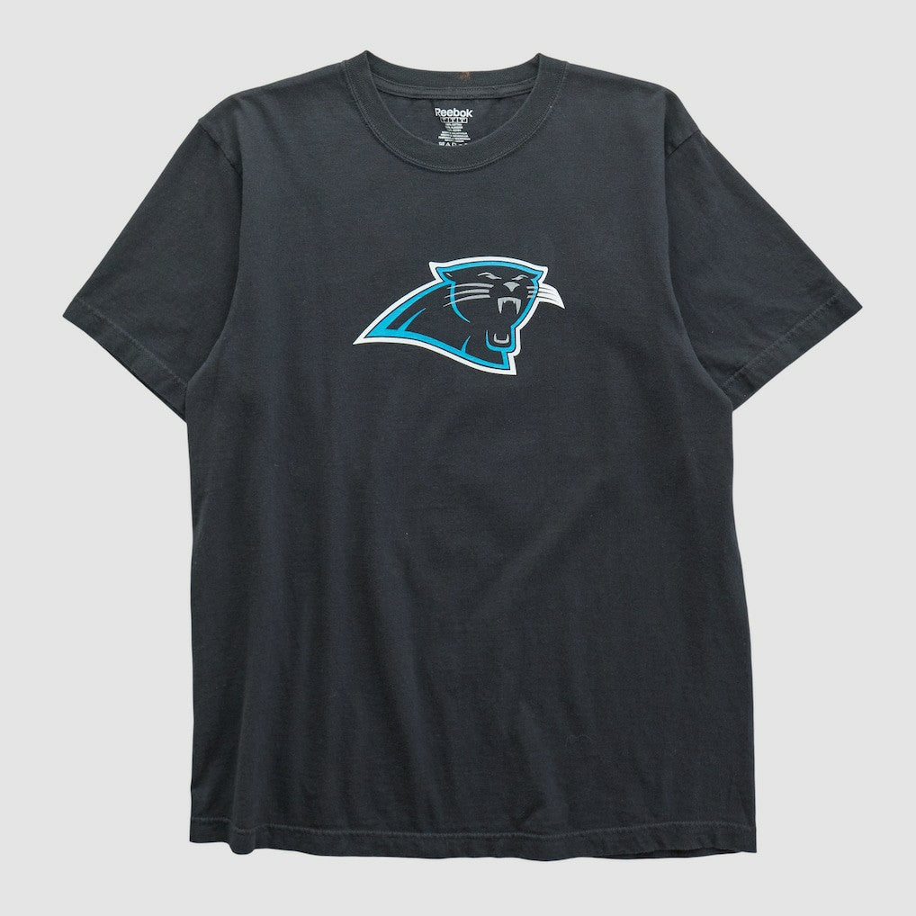 Fanatics Carolina Panthers Reebok 2000s T-shirt Black Vintage