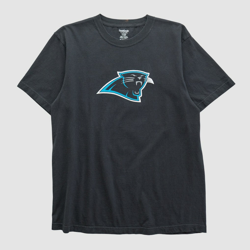 Fanatics Carolina Panthers Reebok 2000s T-shirt Black Vintage