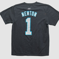 Fanatics Carolina Panthers Reebok 2000s T-shirt Black Vintage