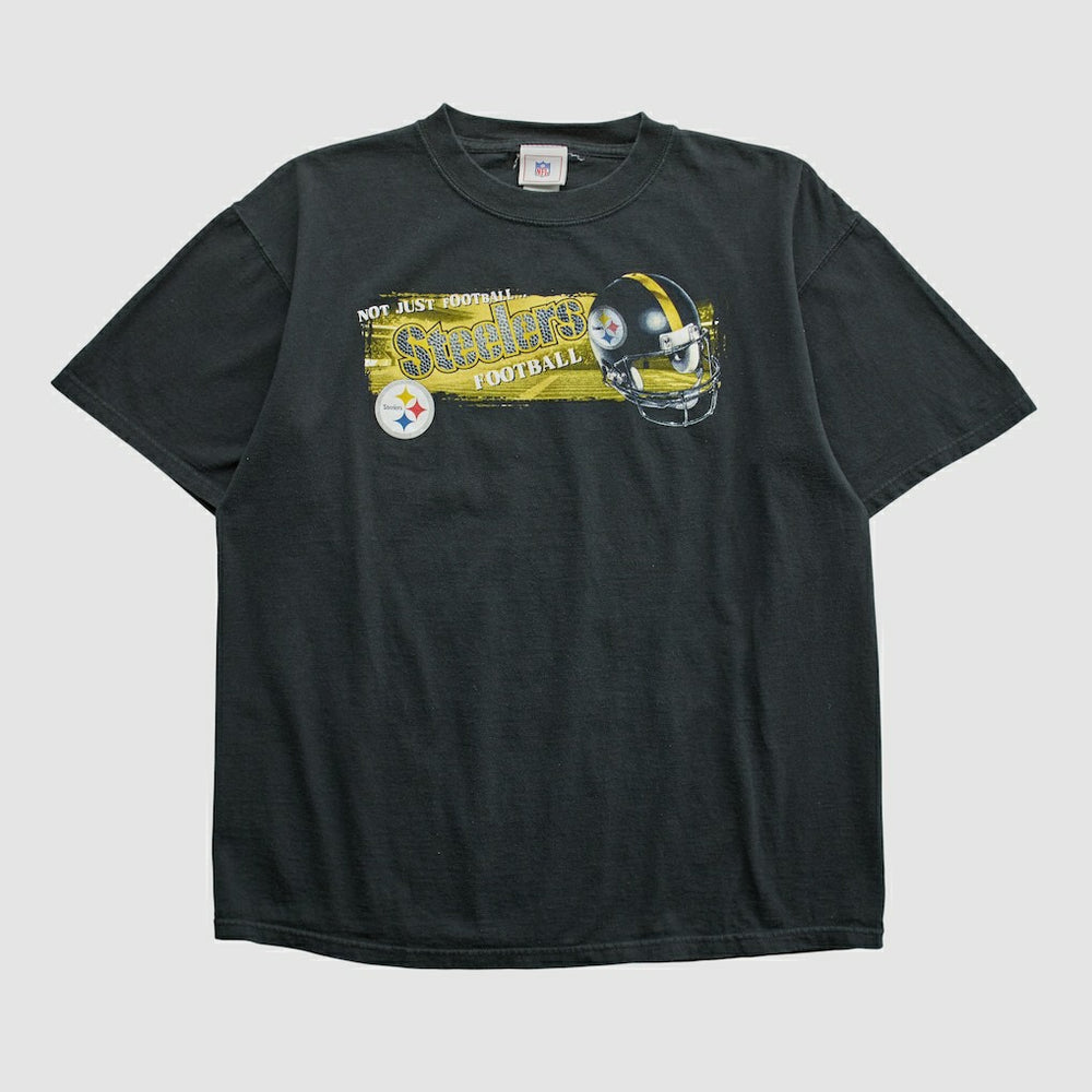Fanatics Pittsburgh Steelers NFL 2000s T-shirt Black Vintage