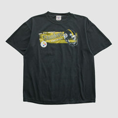 Fanatics Pittsburgh Steelers NFL 2000s T-shirt Black Vintage