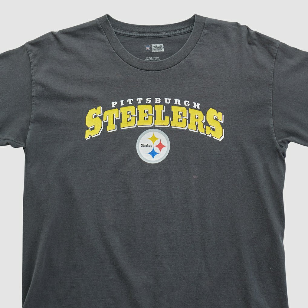 Fanatics Pittsburgh Steelers NFL 2010s Long Sleeve T-shirt Black Vintage