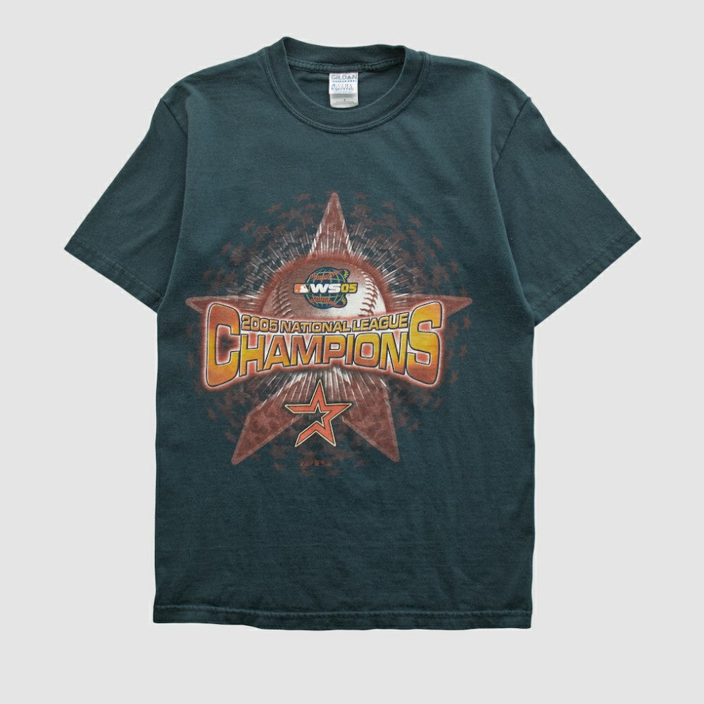 National League Champions Gildan 2005 T-shirt - Charcoal - XVintage - Fanatics Lifestyle