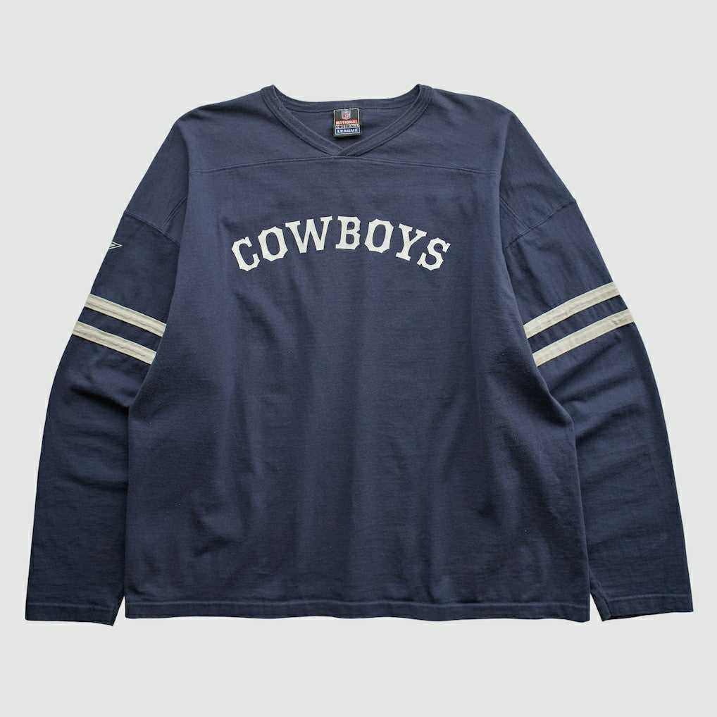 Fanatics Dallas Cowboys NFL 2000s Long Sleeve T-shirt Navy Vintage