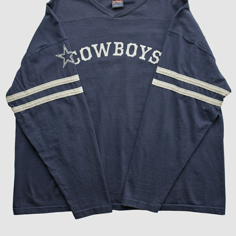 Fanatics Dallas Cowboys NFL 2000s Long Sleeve T-shirt Navy Vintage