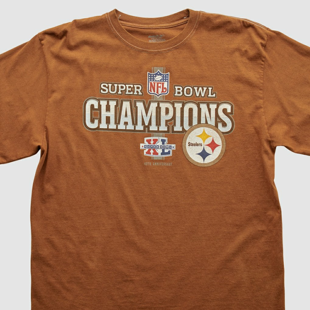 Fanatics Super Bowl Champions Reebok 2006 Long Sleeve T-shirt Clay Vintage