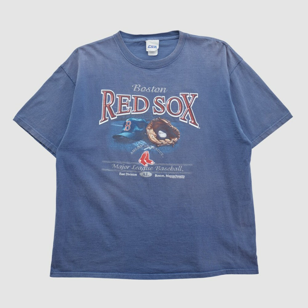 Boston Red Sox CSA 2005 T-shirt - Blue - 2XVintage - Fanatics Discount