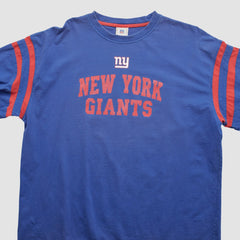 Fanatics New York Giants NFL 2000s Long Sleeve T-shirt Blue Vintage