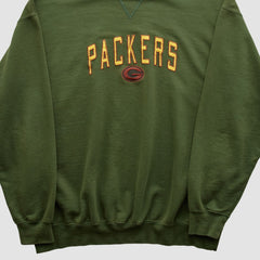 Fanatics Green Bay Packers NFL 2000s Pullover Sweatshirt Green Vintage