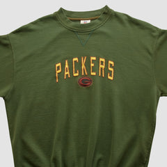 Fanatics Green Bay Packers NFL 2000s Pullover Sweatshirt Green Vintage