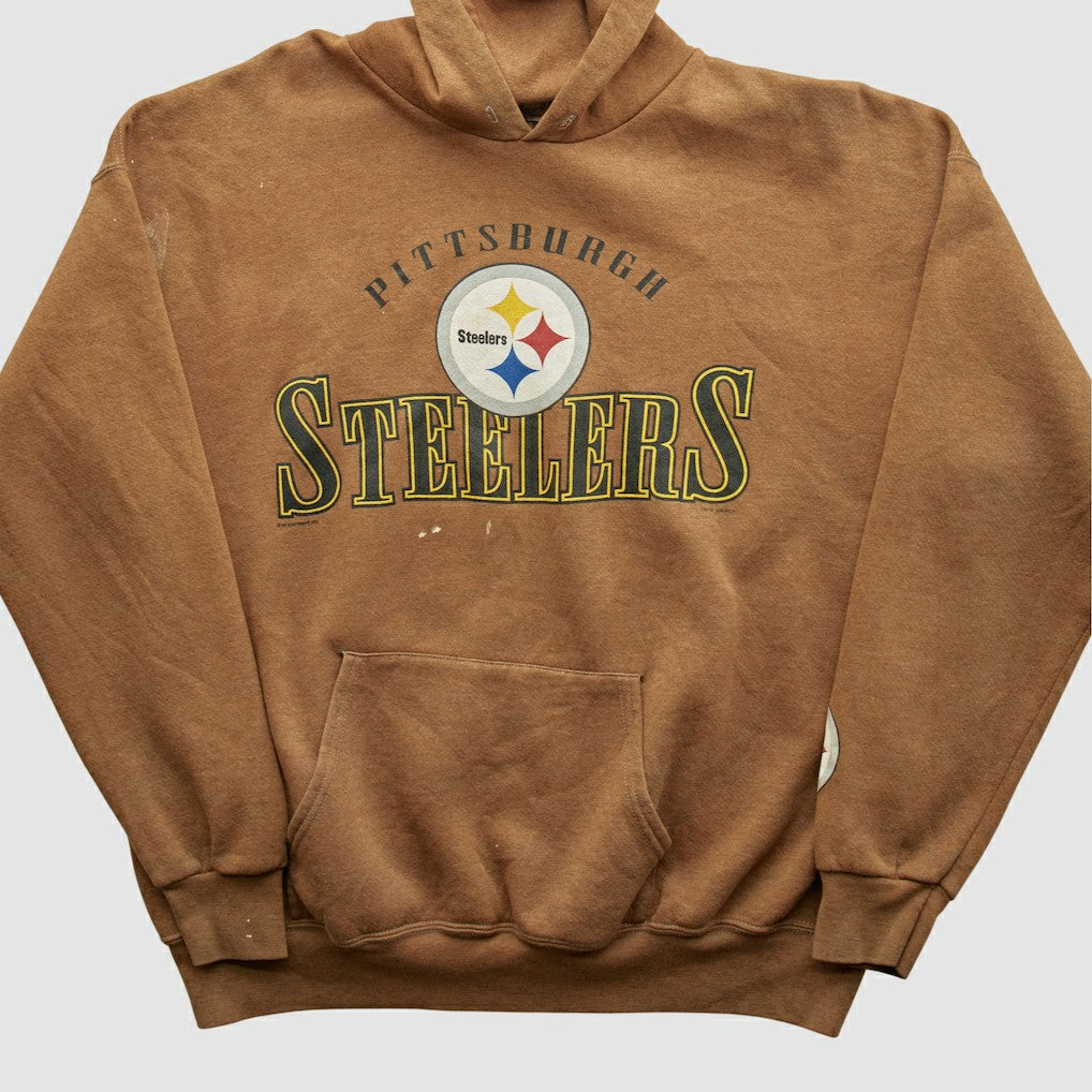 Fanatics Pittsburgh Steelers Lee Sport 2000s Hooded Pullover Sweatshirt Clay Vintage