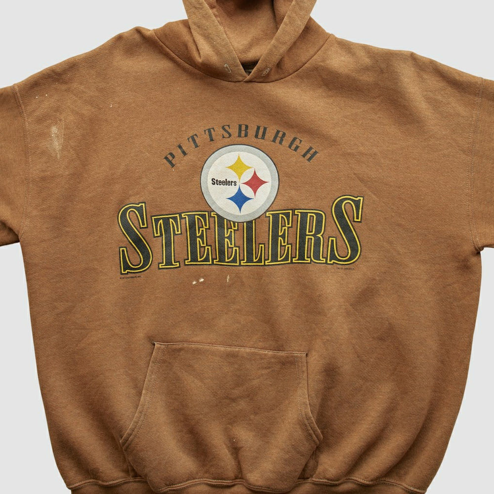 Fanatics Pittsburgh Steelers Lee Sport 2000s Hooded Pullover Sweatshirt Clay Vintage