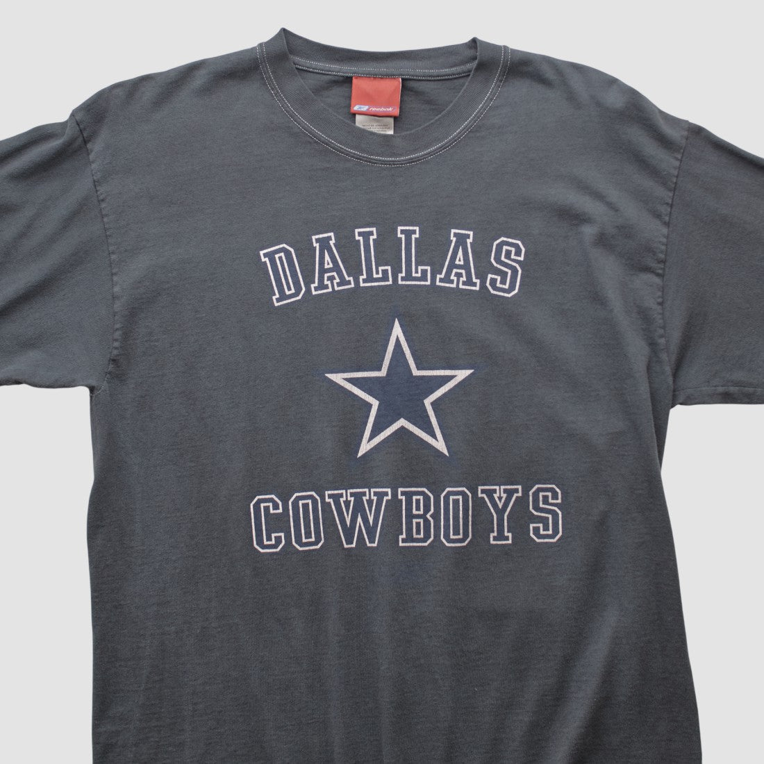 Fanatics Dallas Cowboys Reebok 2000s Long Sleeve T-shirt Charcoal Vintage