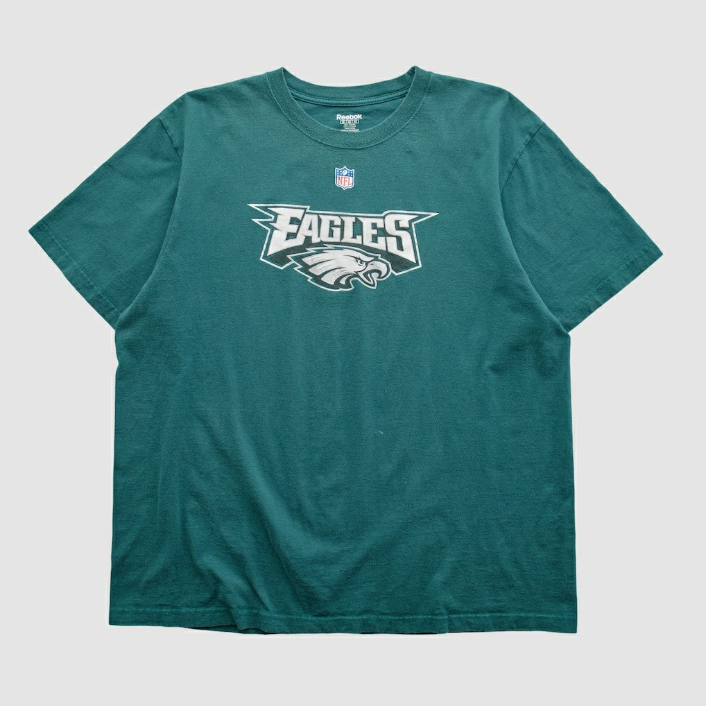 Fanatics Philadelphia Eagles Reebok 2000s T-shirt Teal Vintage