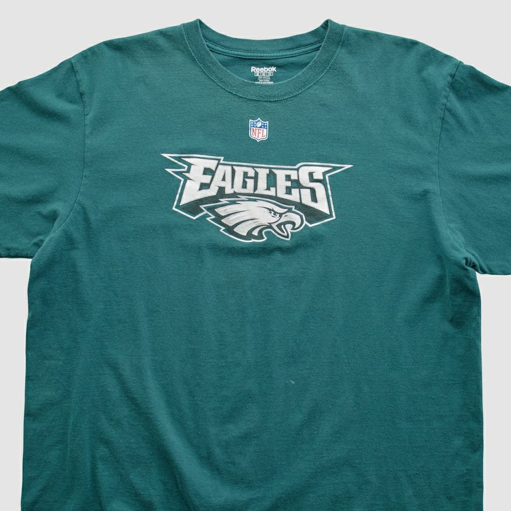 Fanatics Philadelphia Eagles Reebok 2000s T-shirt Teal Vintage