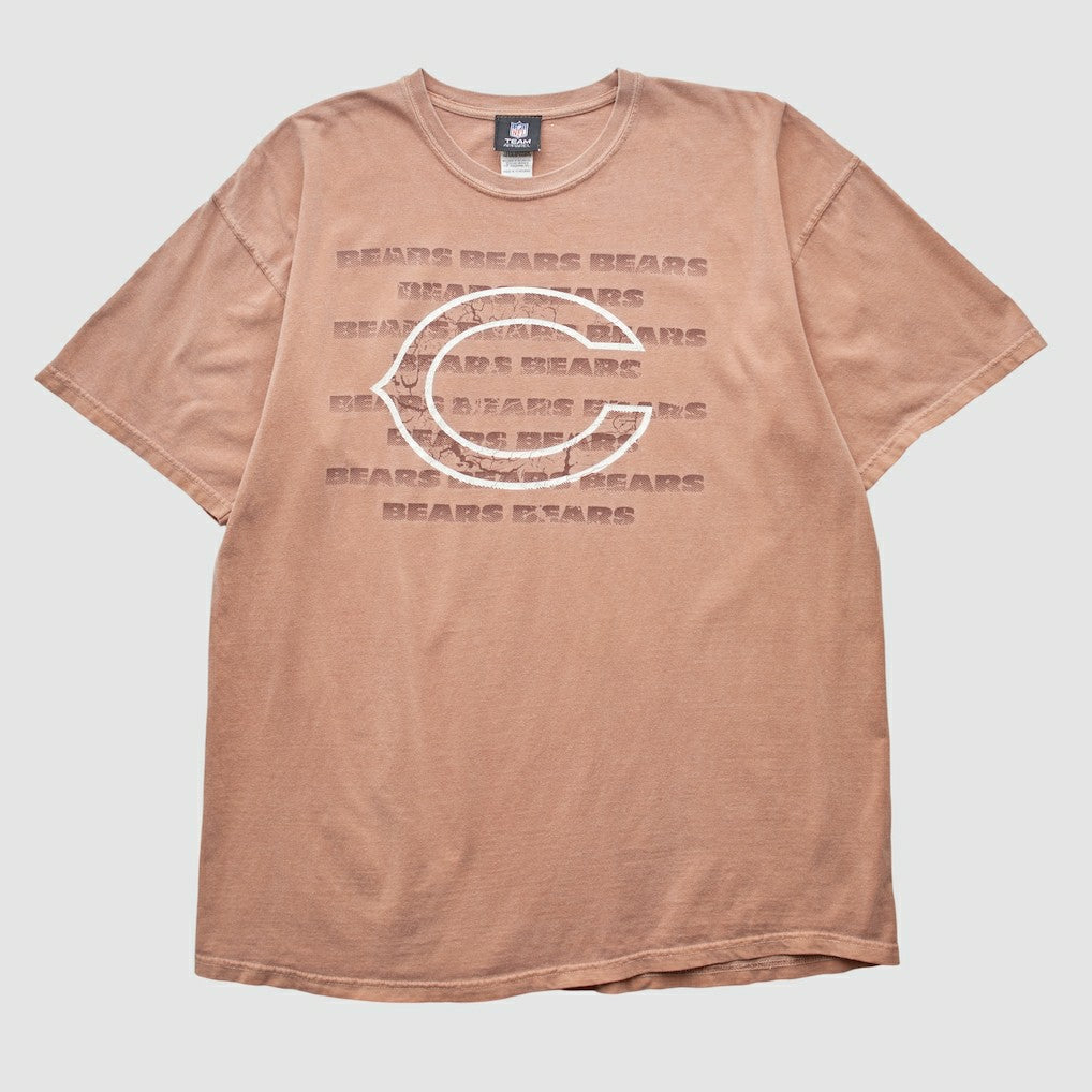 Fanatics Chicago Bears NFL 2010s T-shirt Tan Vintage