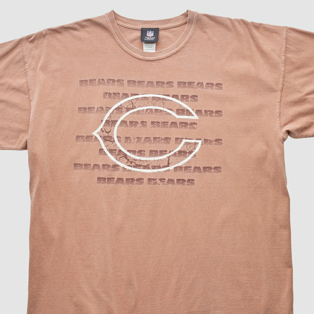 Fanatics Chicago Bears NFL 2010s T-shirt Tan Vintage
