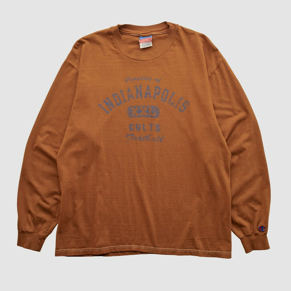 Fanatics Indianapolis Colts Champion 2000s Long Sleeve T-shirt Clay Vintage