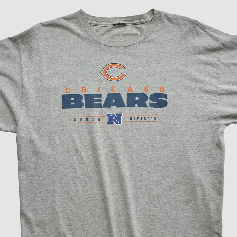 Fanatics Chicago Bears 2010s Long Sleeve T-shirt Heather Gray Vintage