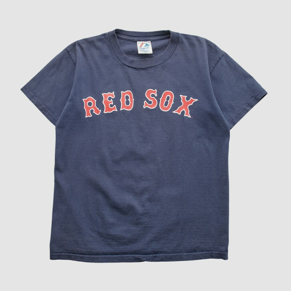 Boston Red Sox Majestic 2000s T-shirt - Navy - XVintage - Fanatics on Sale