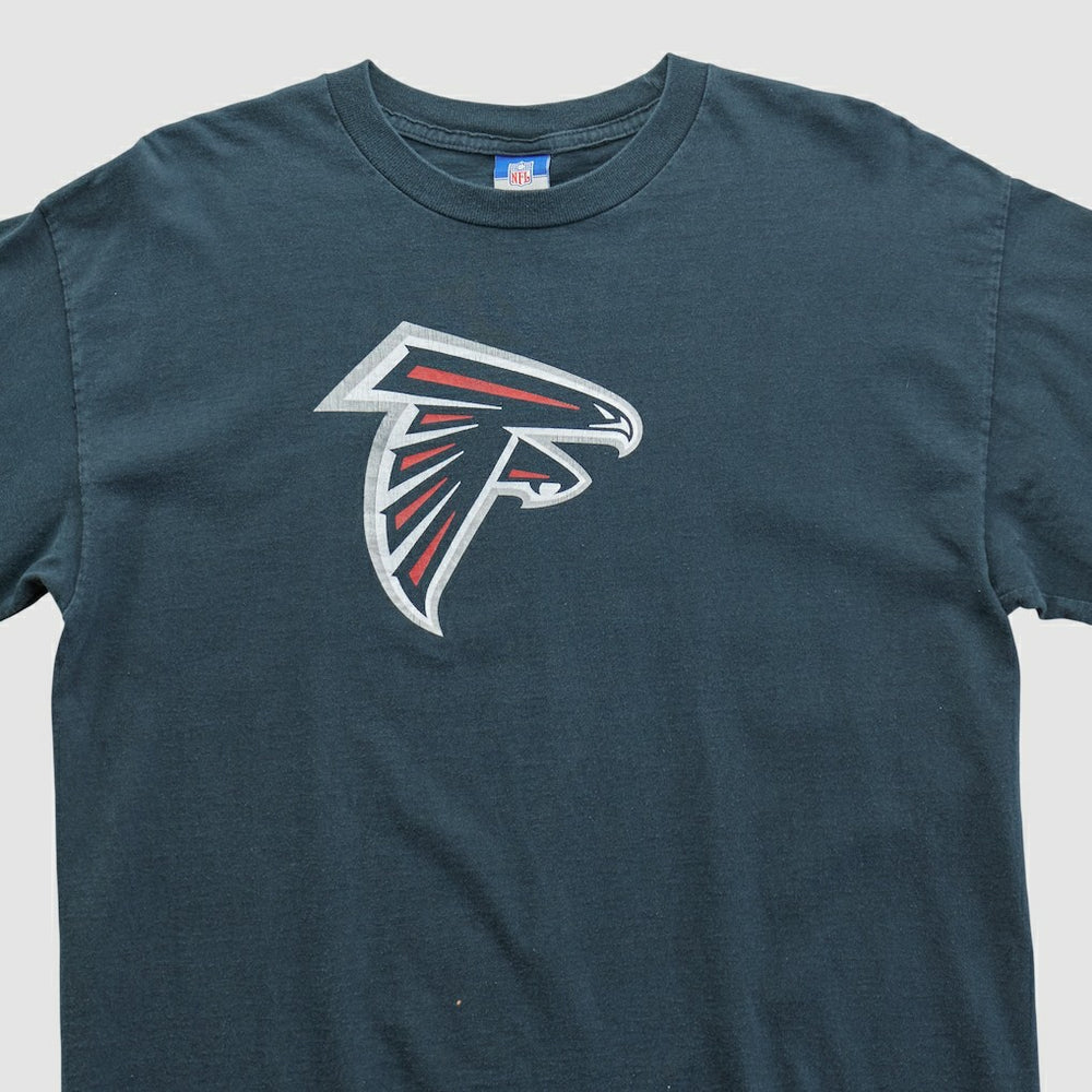 Fanatics Atlanta Falcons Reebok 2000s Long Sleeve T-shirt Black Vintage