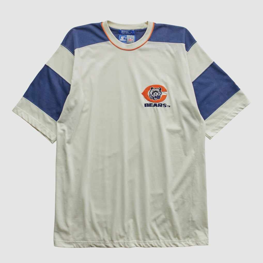 Fanatics Chicago Bears Starter 90s T-shirt White Vintage