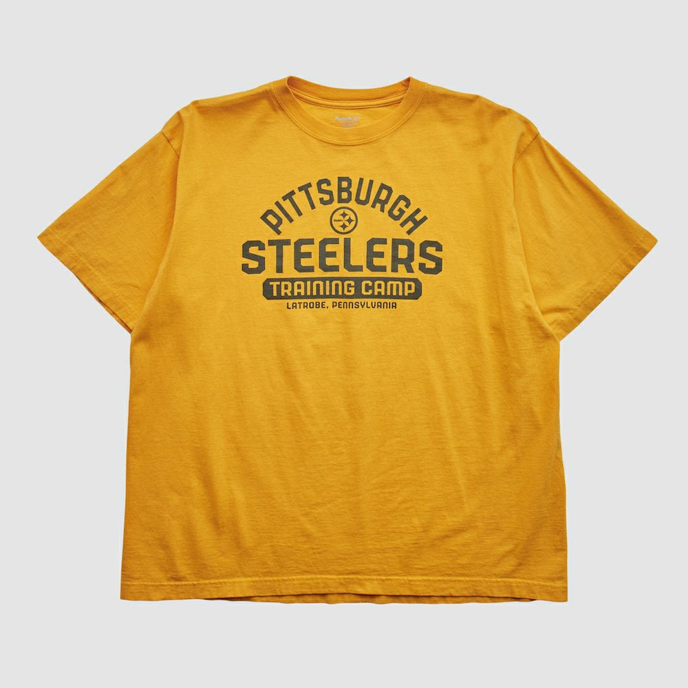 Fanatics Pittsburgh Steelers Reebok 2000s T-shirt Yellow Vintage