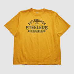 Fanatics Pittsburgh Steelers Reebok 2000s T-shirt Yellow Vintage