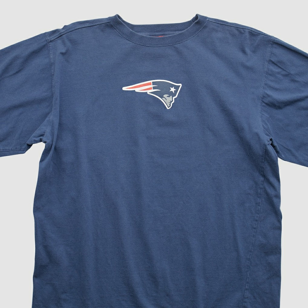 Fanatics New England Patriots NFL 2000s Long Sleeve T-shirt Navy Vintage