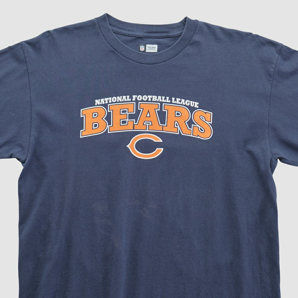 Fanatics Chicago Bears NFL 2010s Long Sleeve T-shirt Navy Vintage