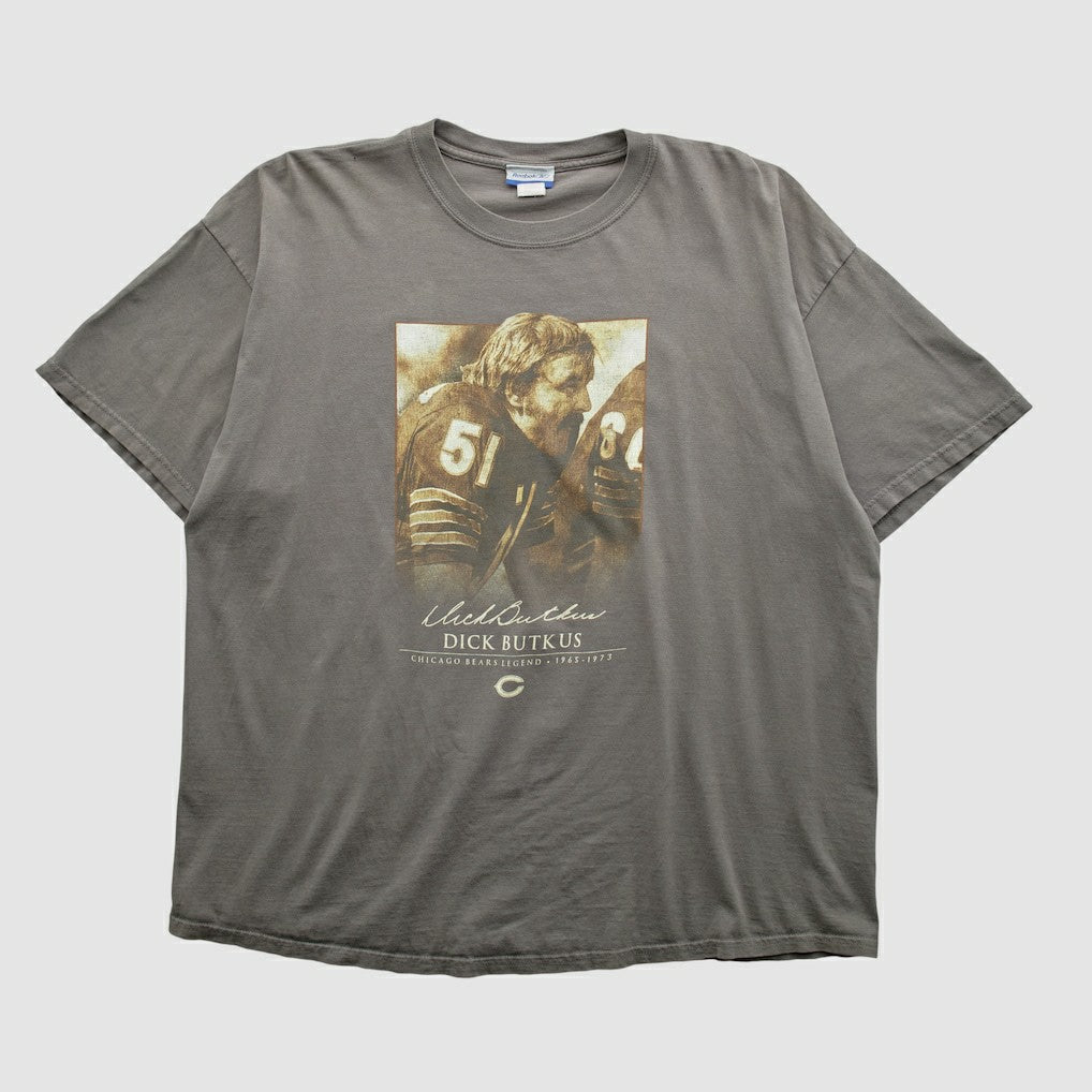 Fanatics Dick Butkus Reebok 2000s T-shirt Tan Vintage