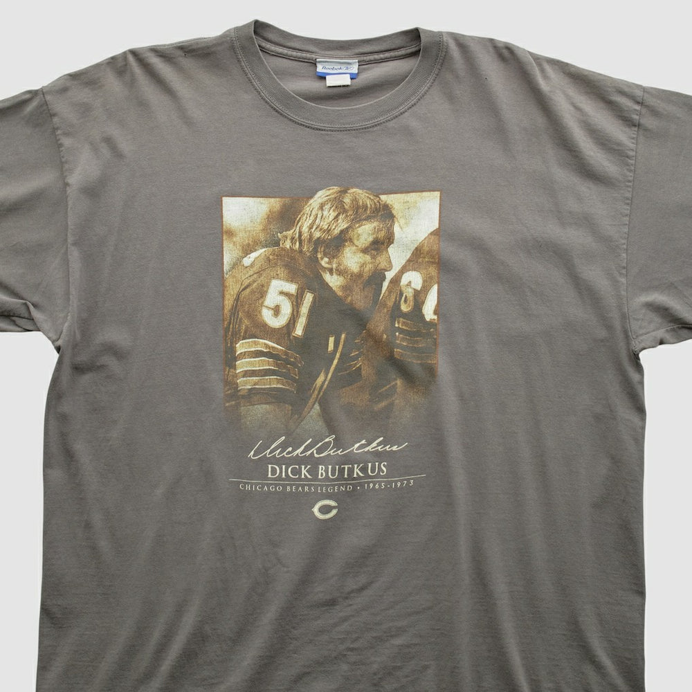 Fanatics Dick Butkus Reebok 2000s T-shirt Tan Vintage