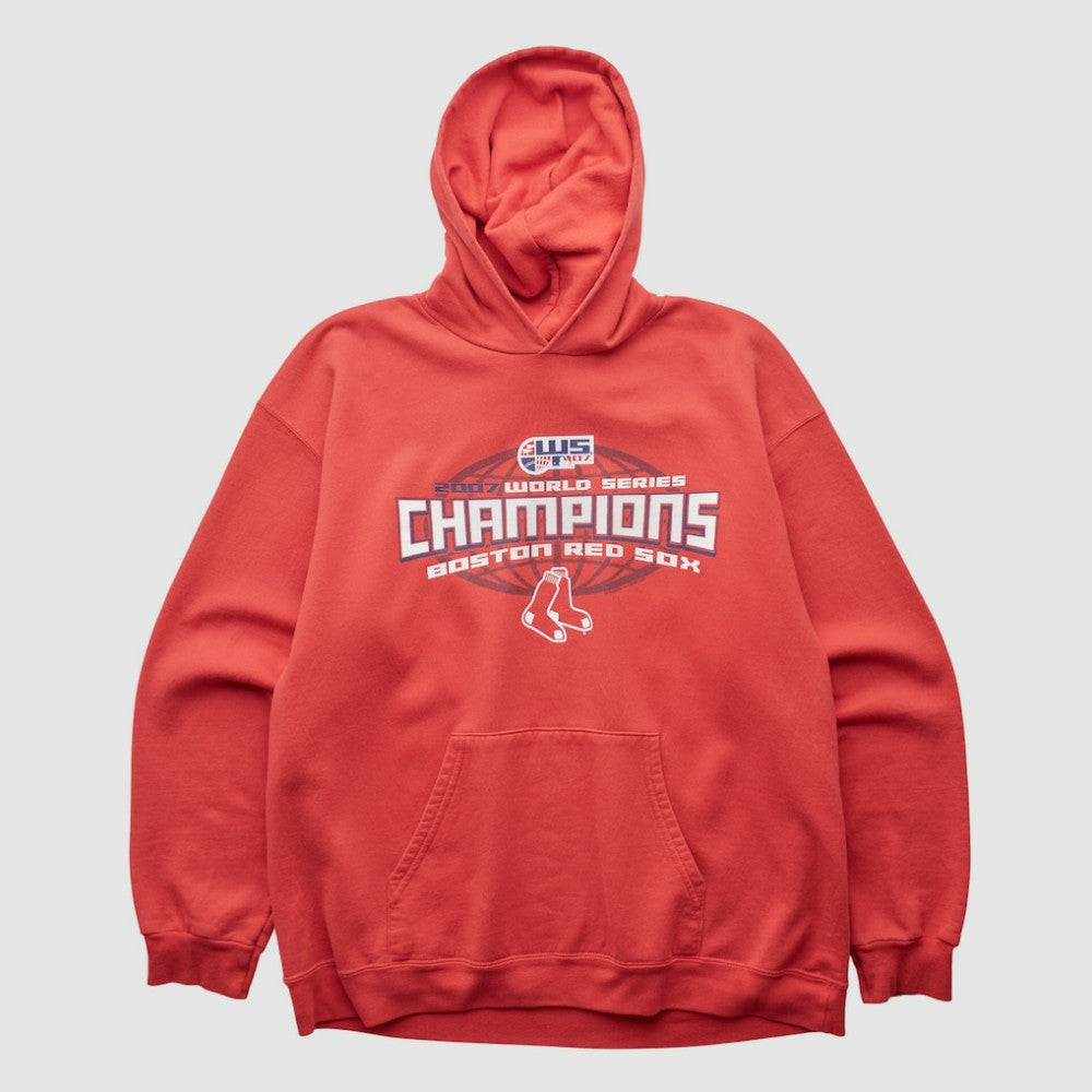 World Series CSA 2007 Hooded Pullover Sweatshirt - Red - Vintage - Fanatics on Sale