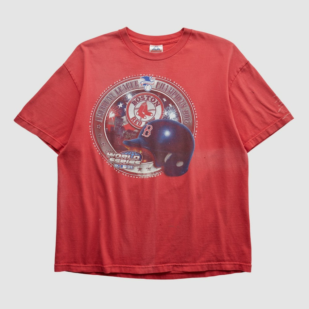 Boston Red Sox Alstyle 2004 T-shirt - Red - Vintage - Fanatics Lifestyle