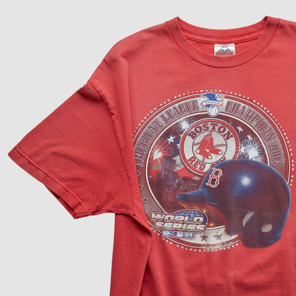 Boston Red Sox Alstyle 2004 T-shirt - Red - Vintage - Fanatics Lifestyle