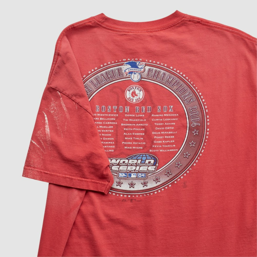 Boston Red Sox Alstyle 2004 T-shirt - Red - Vintage - Fanatics Lifestyle