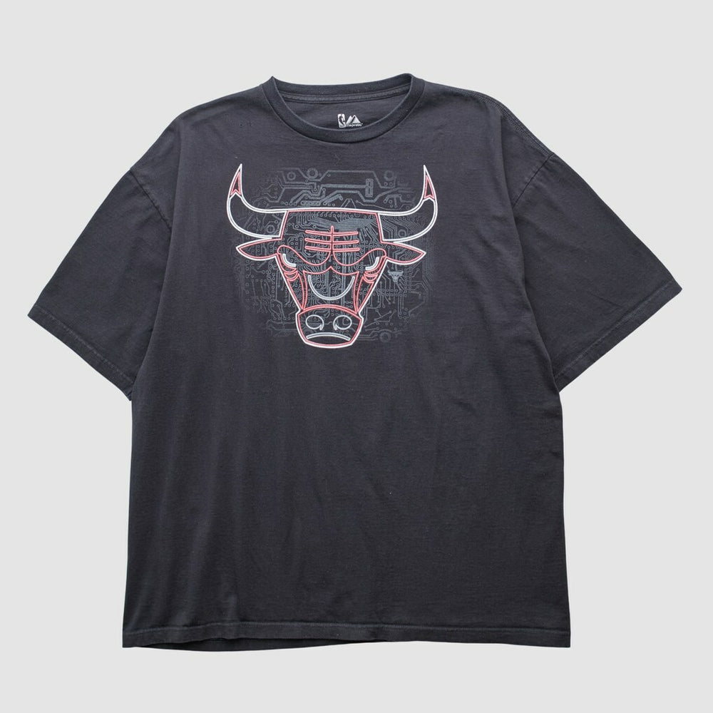 Chicago Bulls Majestic 2000s T-shirt for sale Black Vintage | Vintage