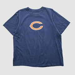 Fanatics Chicago Bears Reebok 2000s T-shirt Navy Vintage