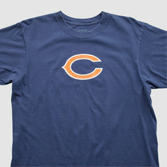 Fanatics Chicago Bears Reebok 2000s T-shirt Navy Vintage