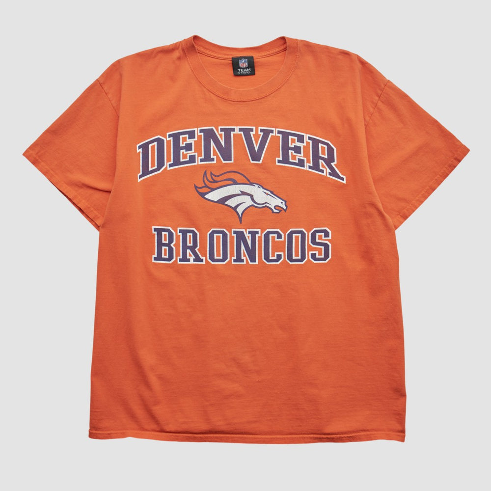 Fanatics Denver Broncos NFL 2010s T-shirt Orange Vintage
