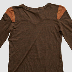 Fanatics Kansas City Chiefs NFL 2010s Long Sleeve T-shirt Brown Vintage