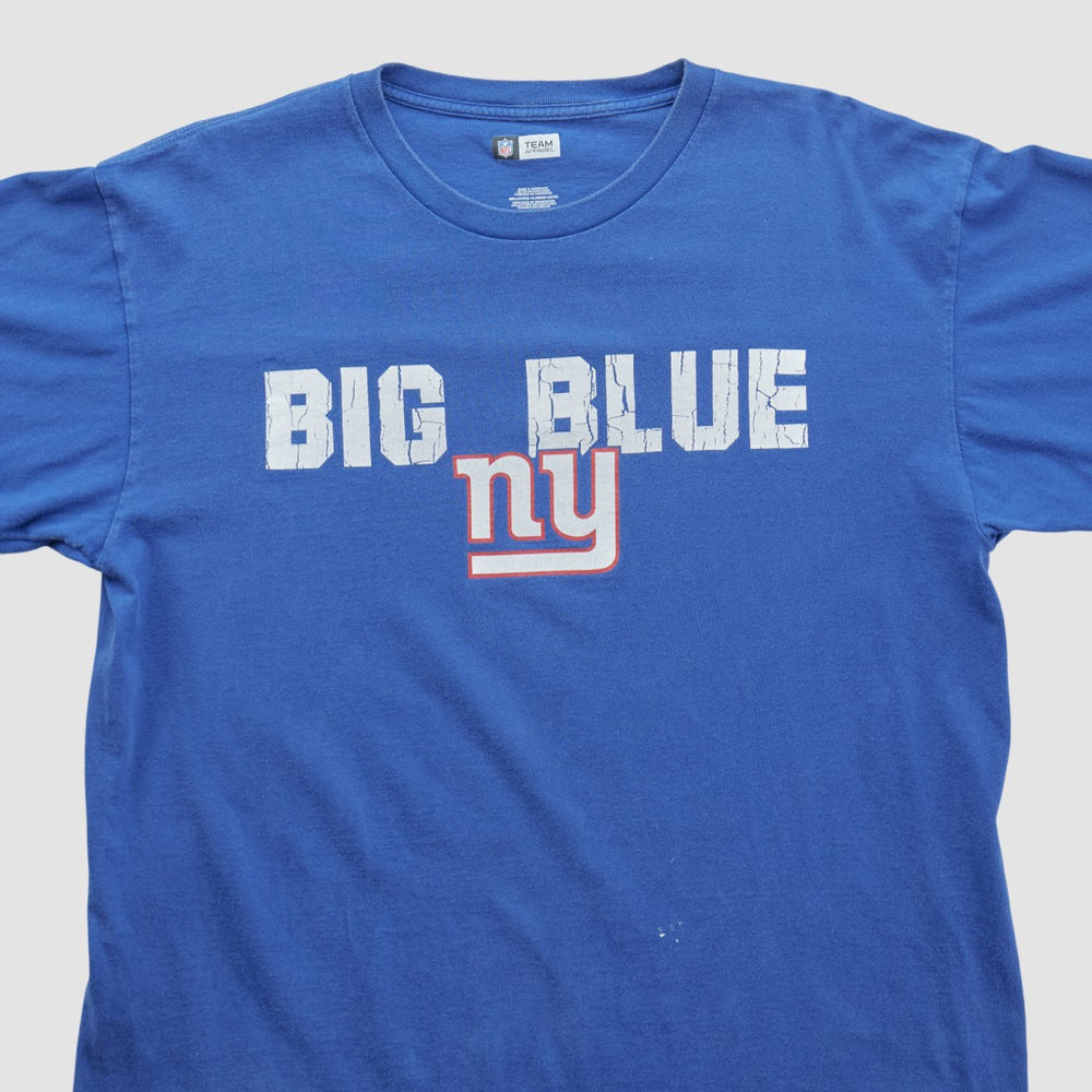 Fanatics New York Giants NFL 2010s Long Sleeve T-shirt Blue Vintage