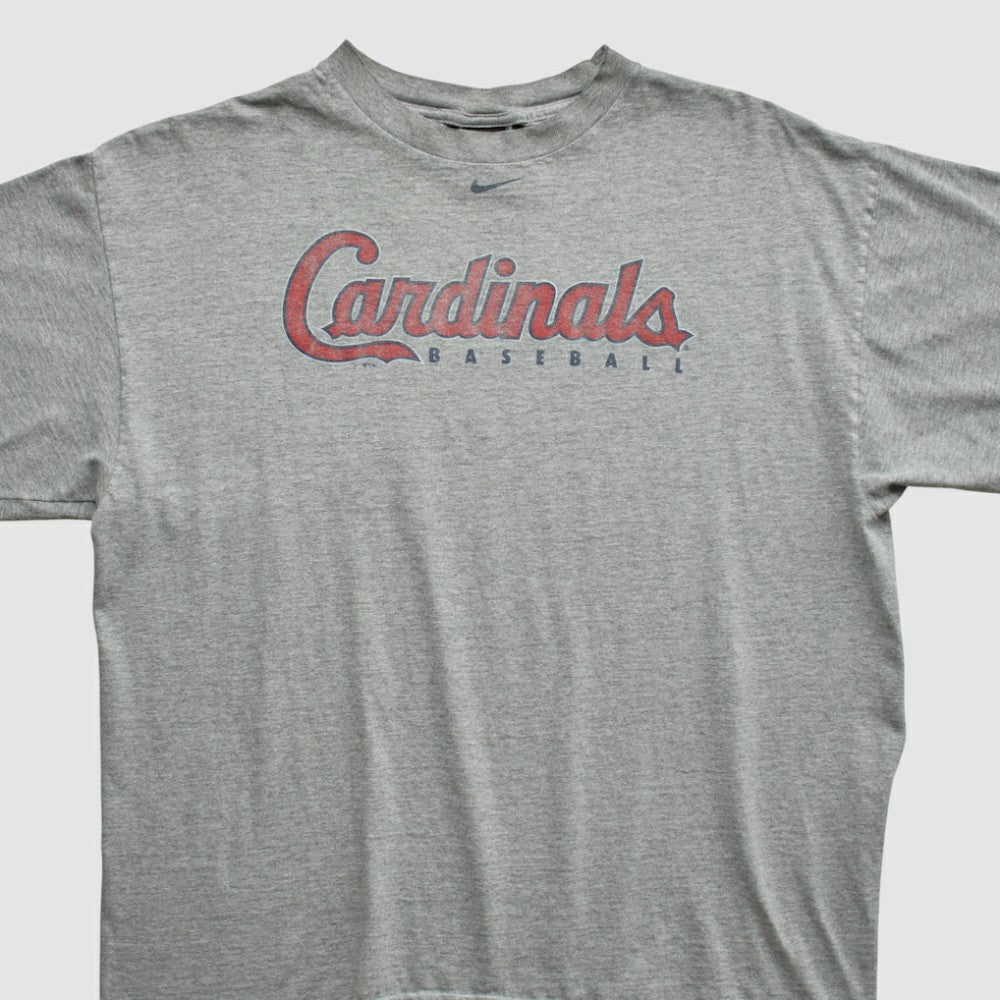 St. Louis Cardinals Nike 2000s T-shirt - Heather Gray - Vintage - Nike Sale