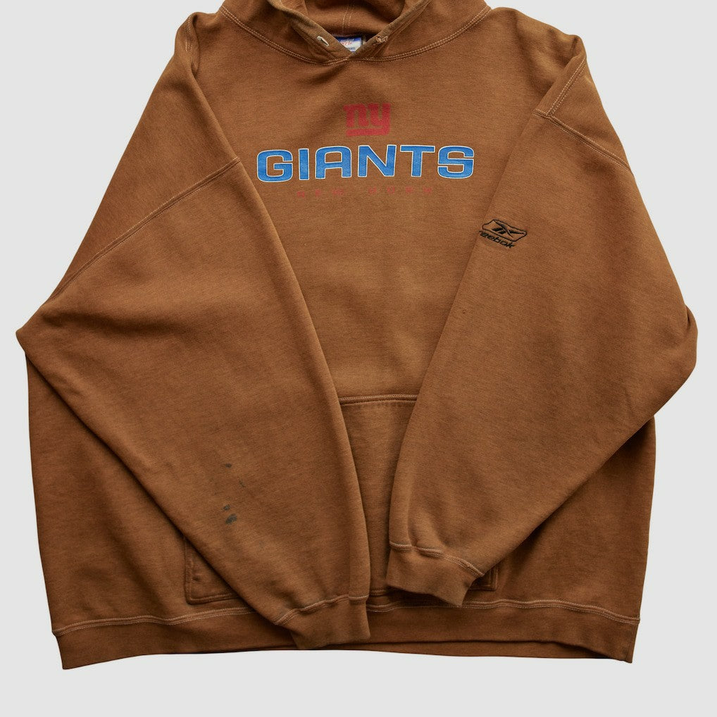 Fanatics New York Giants Reebok 2000s Hooded Pullover Sweatshirt Clay Vintage