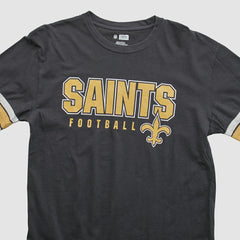 Fanatics New Orleans Saints NFL 2010s Long Sleeve T-shirt Black Vintage